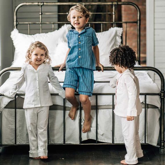 The Diana Button Down Pajama Set - Picture 3 of 10